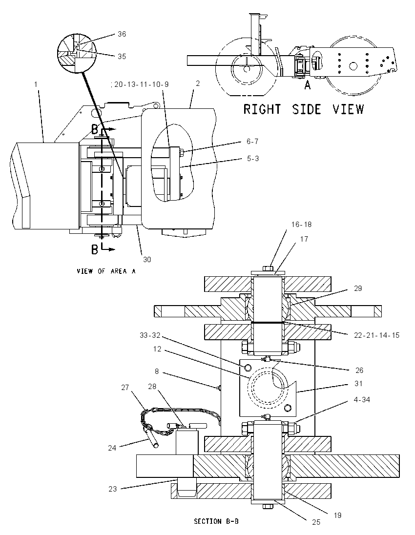 FRAME GP-MAIN 1254464 CAT