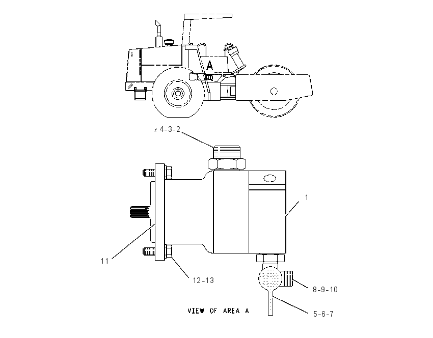 PUMP & MTG GP-STEERING 1172655 CAT