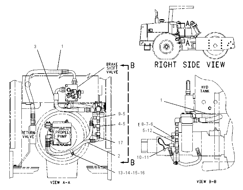 LINES GP-HYDRAULIC FILTER 1172654 CAT