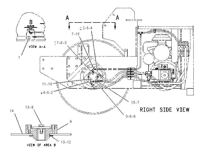 MOTOR & MTG GP-VIBRATORY 1239296 CAT