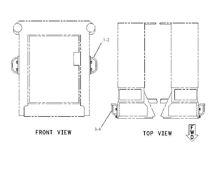 Поручень 1Z0742 CAT