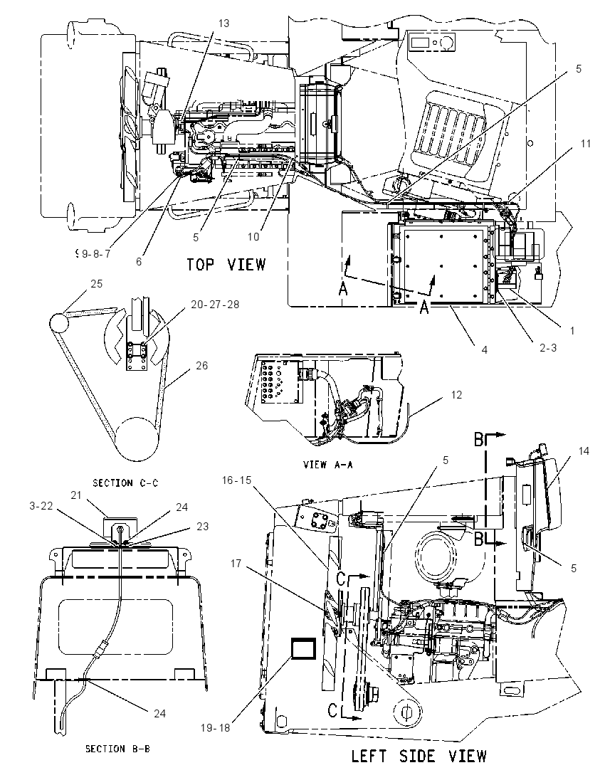 FAN AR-REVERSIBLE 1287287 CAT