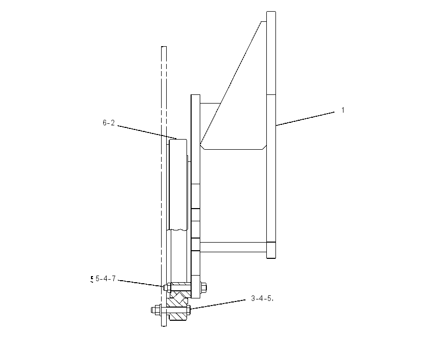 SUPPORT GP-VIBRATORY 1G9636 CAT
