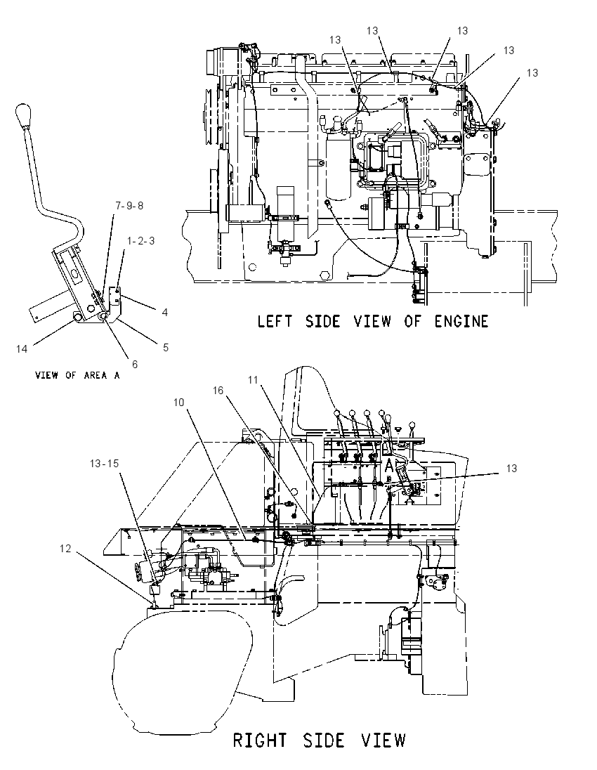 WIRING GP-POWER TAKE-OFF 1362119 CAT
