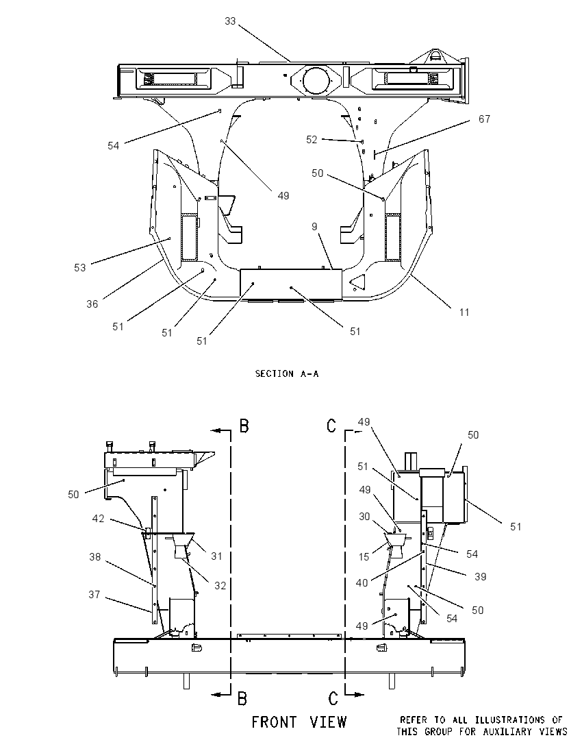 FRAME AS 2A7046 CAT