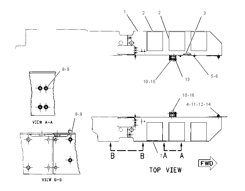 EXTENSION GP-FENDER 1253466 CAT