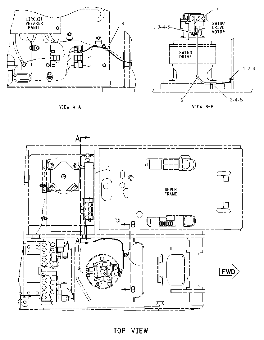WIRING GP-FINE SWING 1160176 CAT