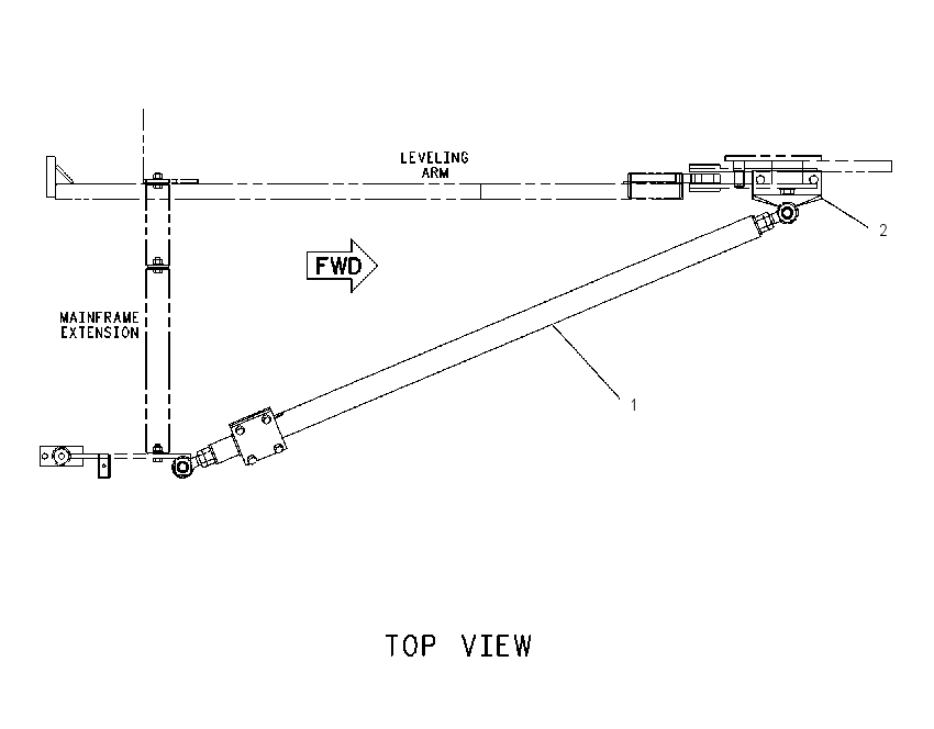 BRACE GP-FRAME 1190133 CAT