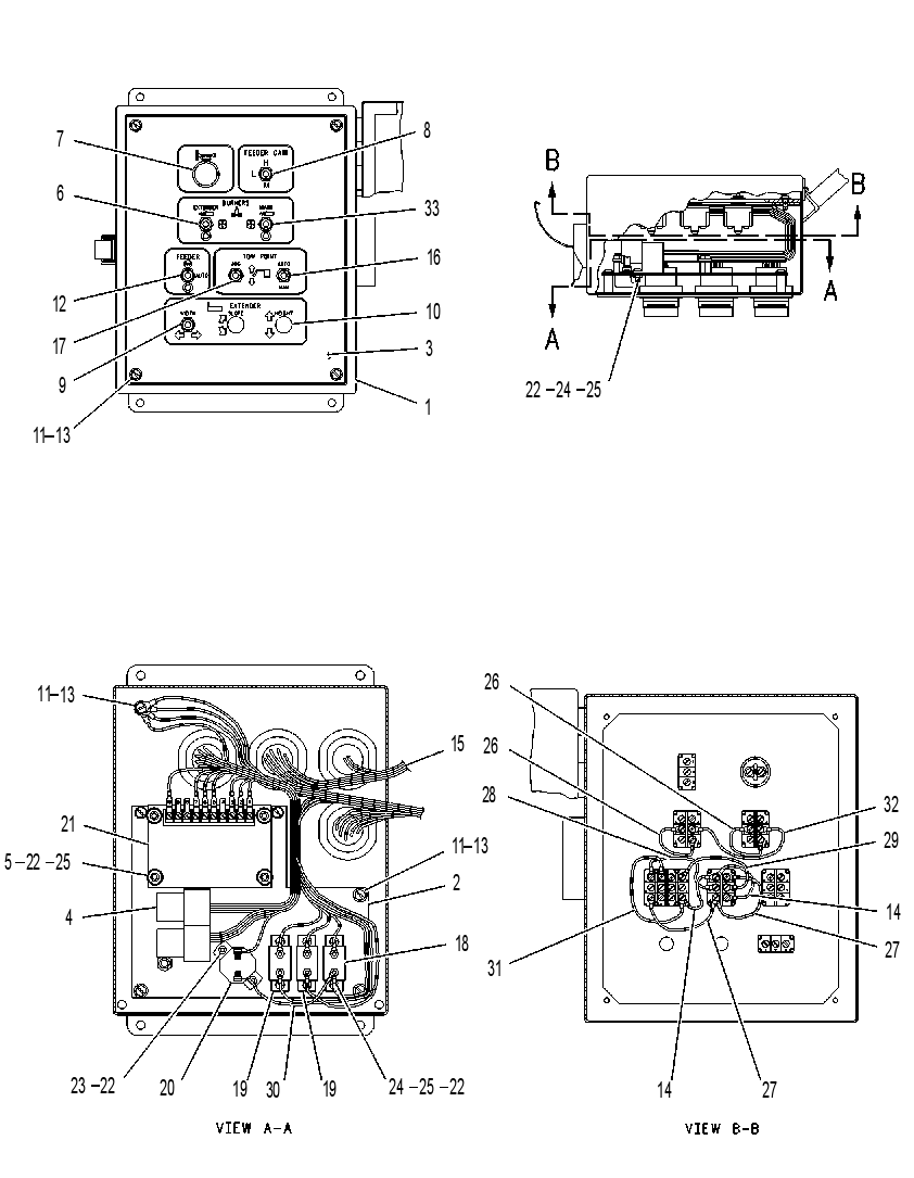 BOX GP-SCREED CONTROL 1299807 CAT