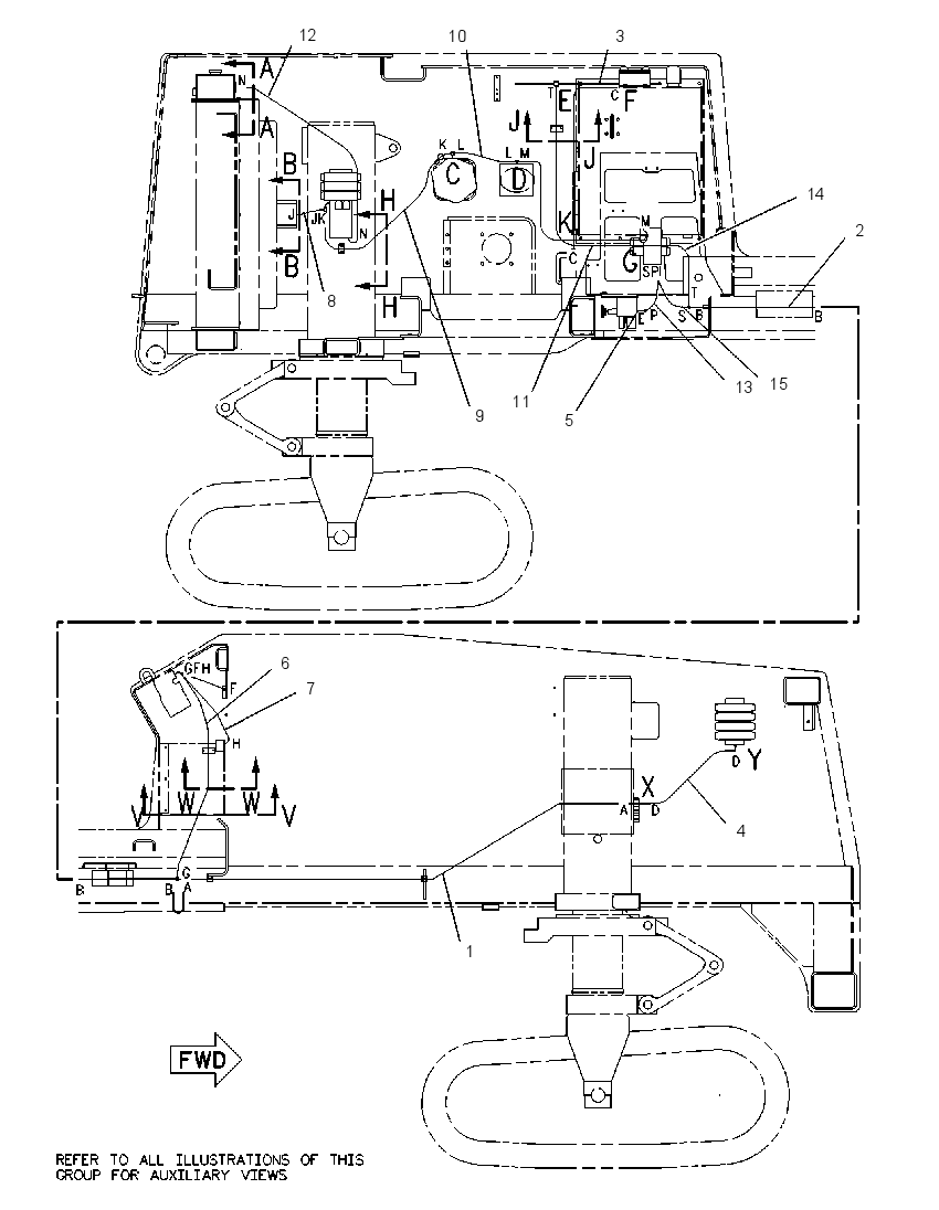 Трубопроводы сливные 1G7897 CAT
