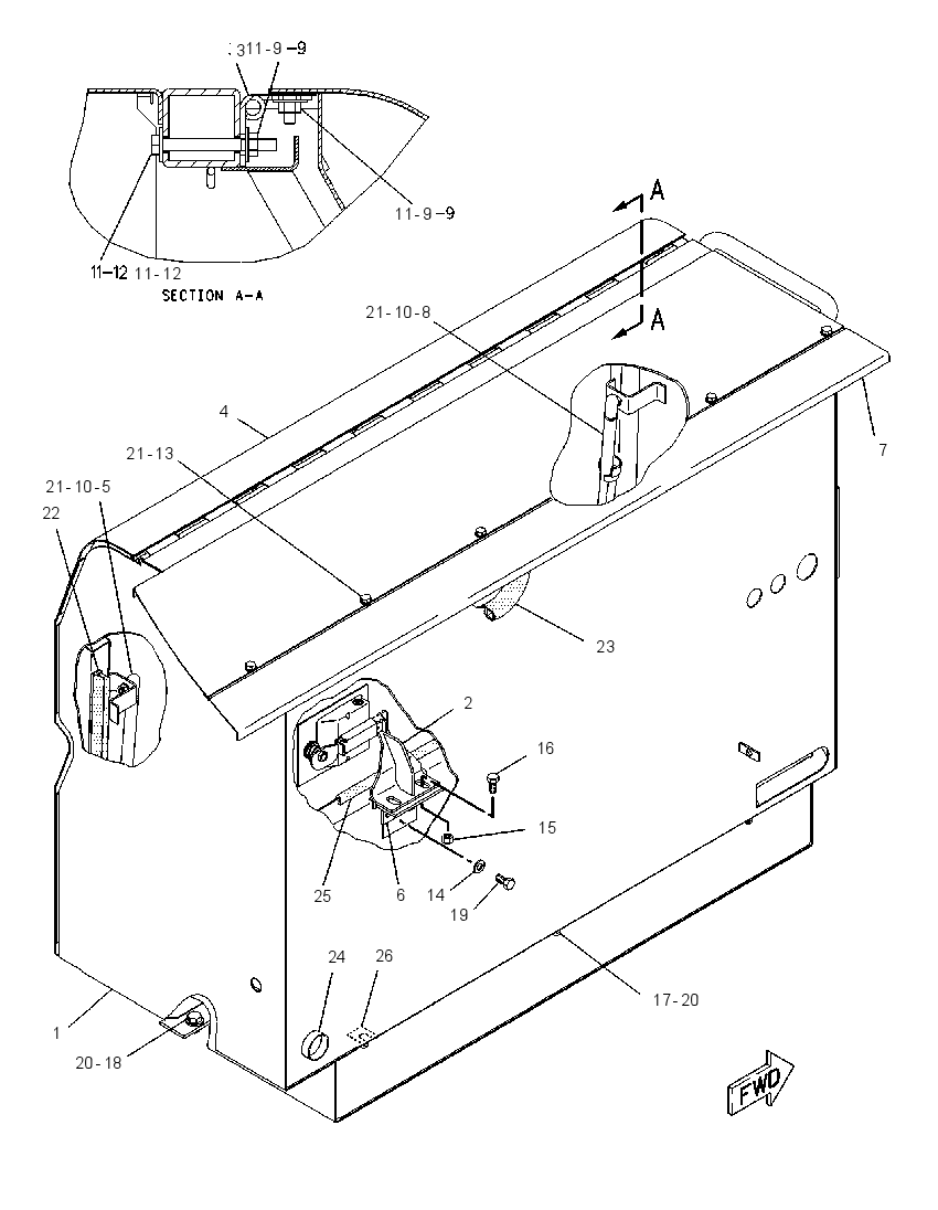 ENCLOSURE GP-STORAGE 1130392 CAT
