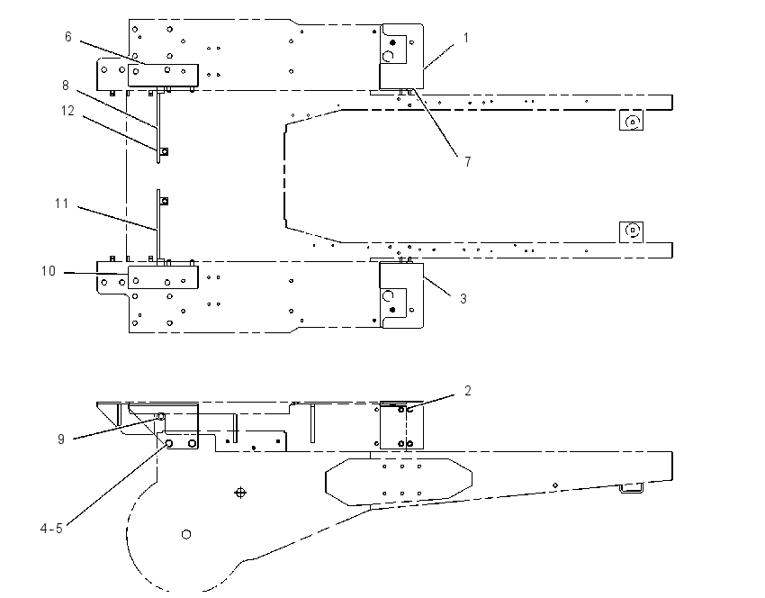 FENDER SUPPORT 1258661 CAT