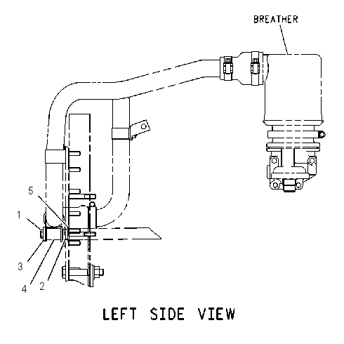 FASTENER GP-FUMES DISPOSAL 1185250 CAT