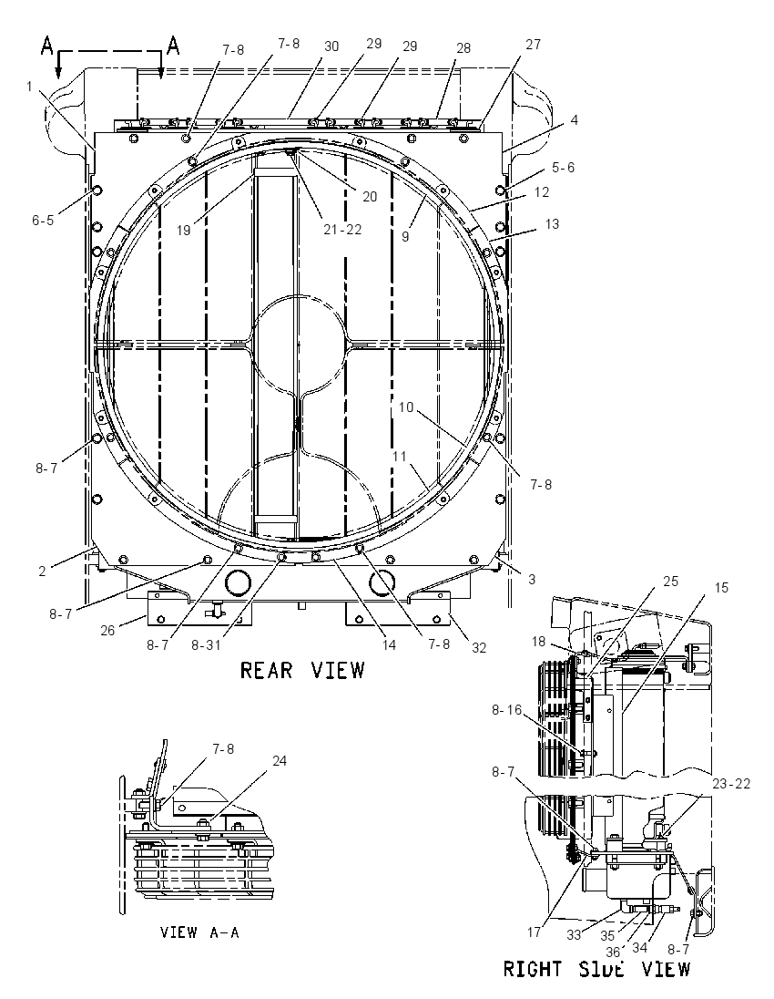 Радиатор 1080084 CAT