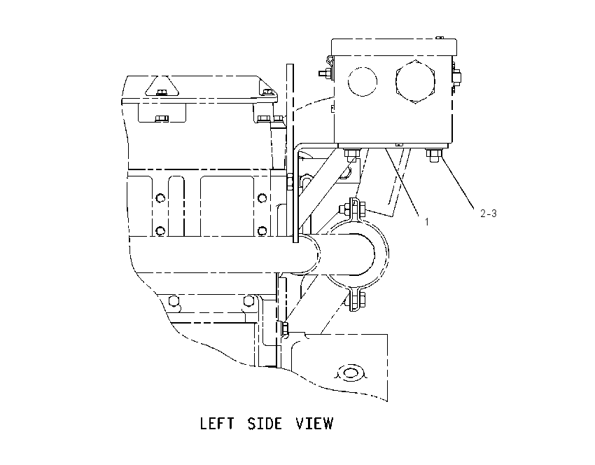 MOUNTING GP-JUNCTION BOX 1287967 CAT