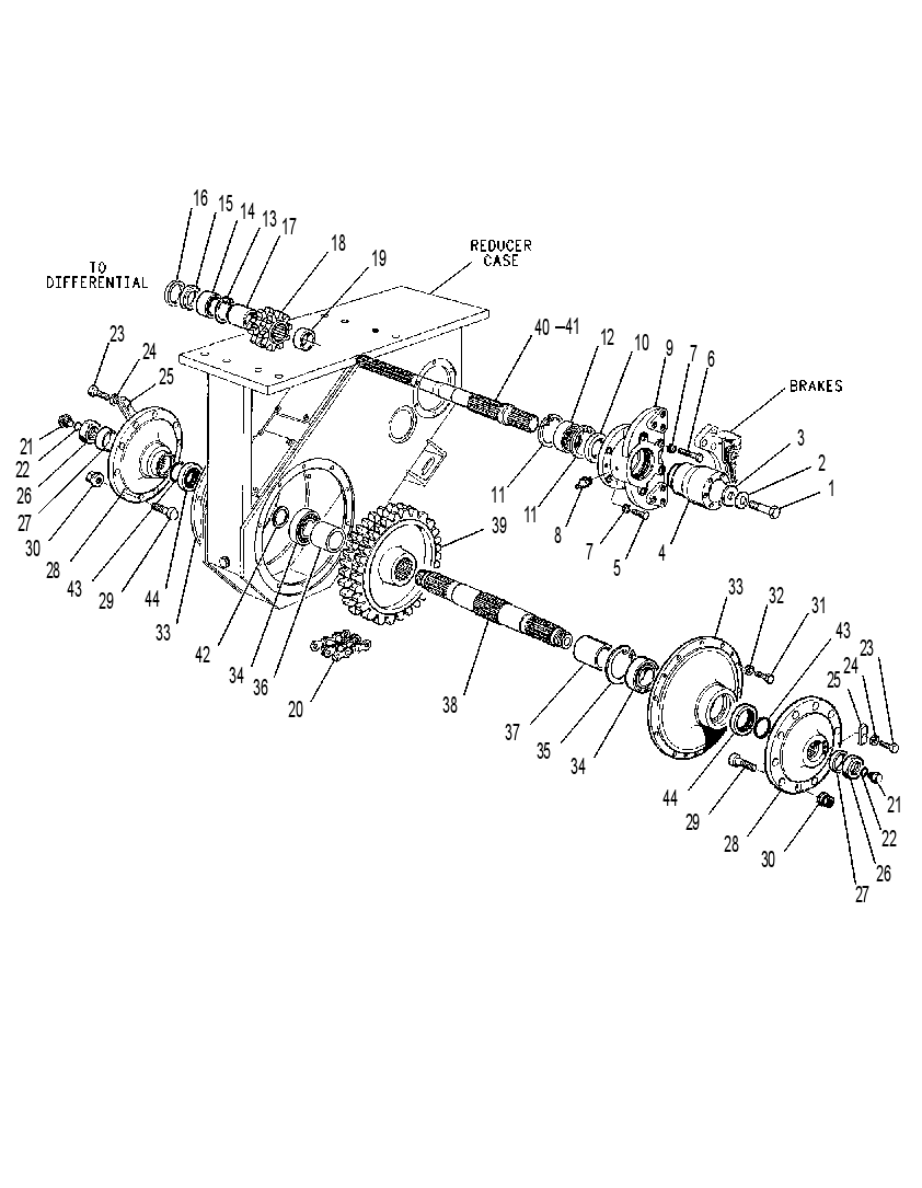 REDUCER GP-FINAL DRIVE 1268249 CAT