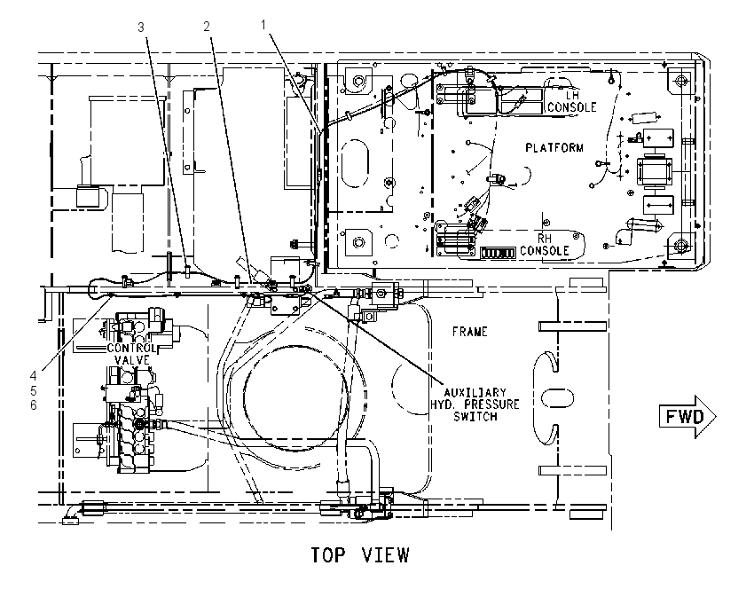 WIRING GP-AUXILIARY CONTROL 1343416 CAT