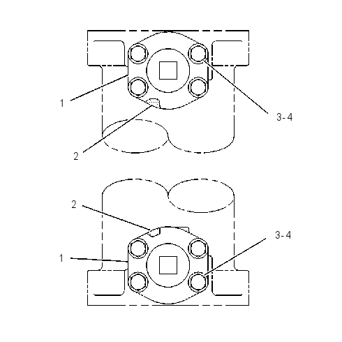 FLANGE GP-OIL COOLER 1333698 CAT