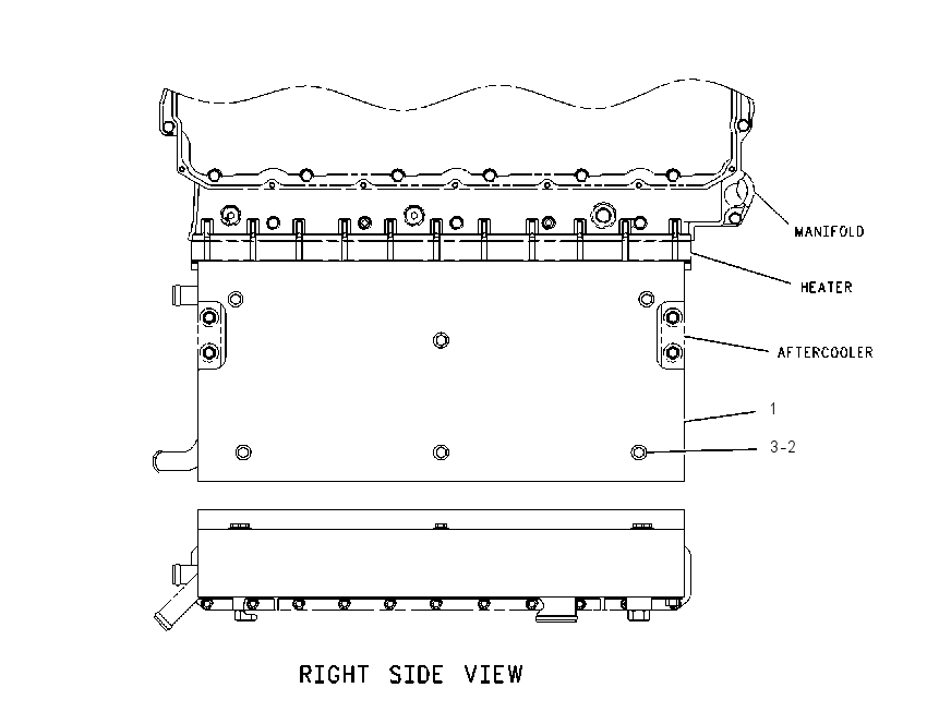SHIELD GP-AFTERCOOLER 1300238 CAT