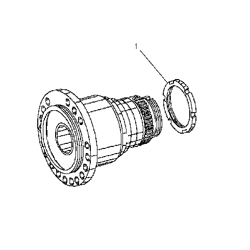 HUB GP-WHEEL 1353407 CAT