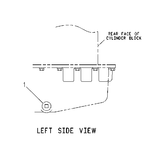 FITTING GP-OIL PAN 1406330 CAT