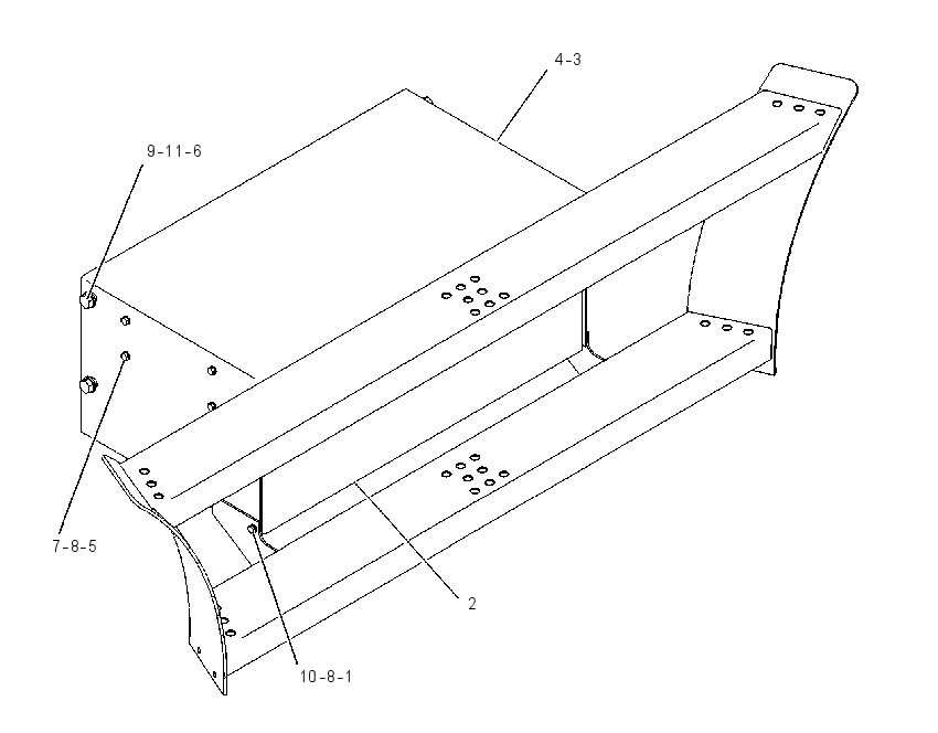 STEP GP-TOOL BOX 1354228 CAT