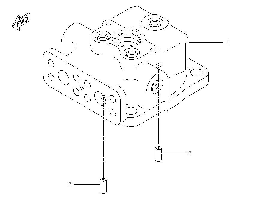 HEAD GP-MOTOR 1262026 CAT