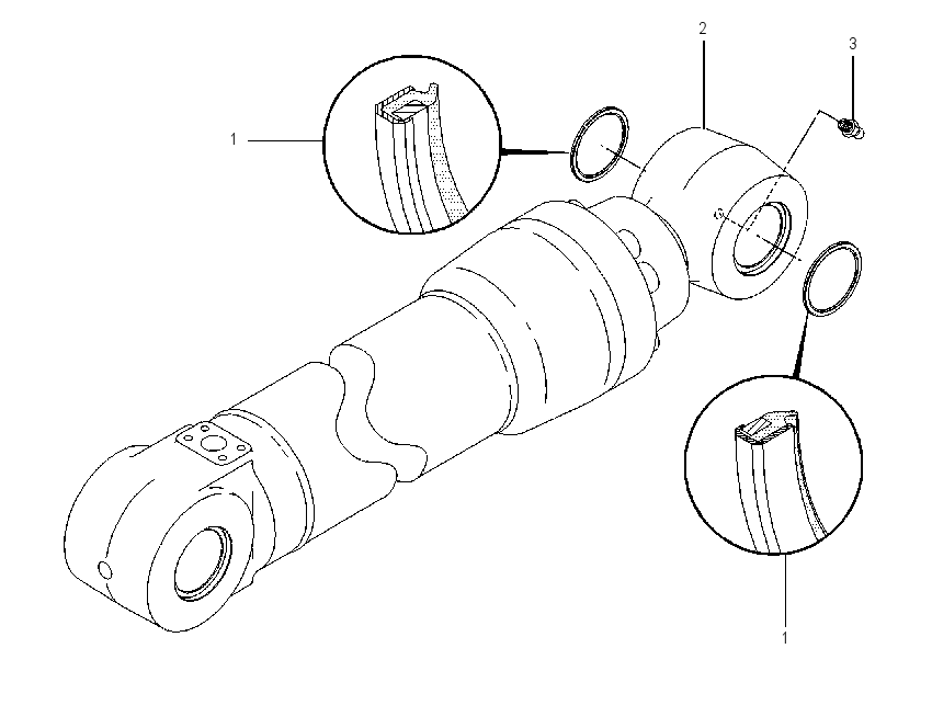 CYLINDER & SEAL GP-HYDRAULIC 1429928 CAT