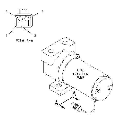 PUMP & MOTOR GP-FUEL TRANSFER 1233928 CAT