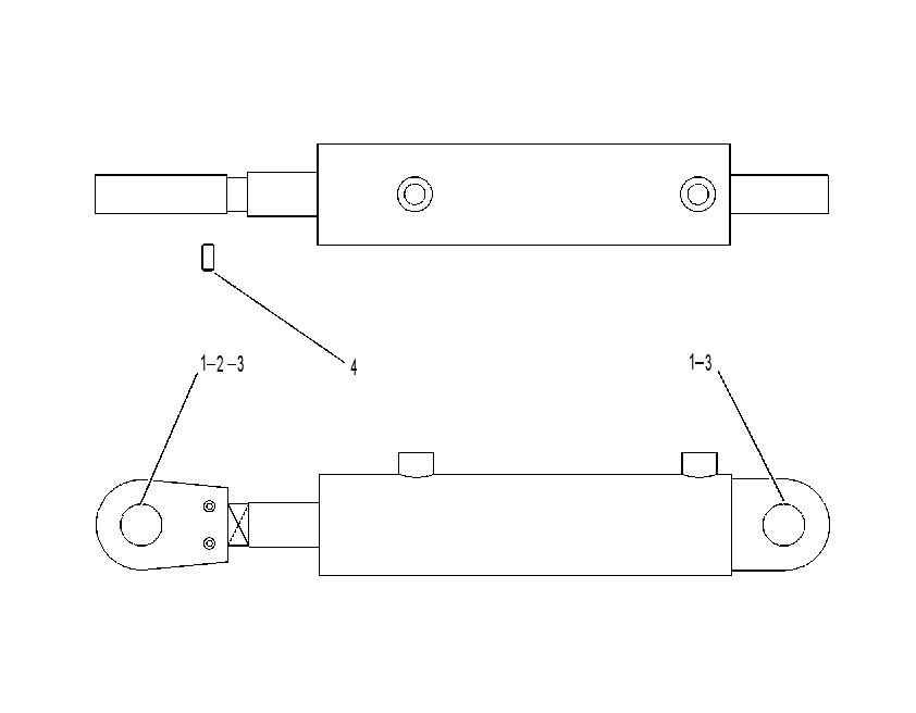 CYLINDER GP-SIDECUTTER 1374000 CAT