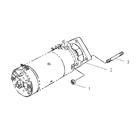 MOUNTING GP-STARTING MOTOR 1271631 CAT