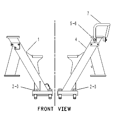 SUPPORT GP-PLATFORM 4Y9565 CAT