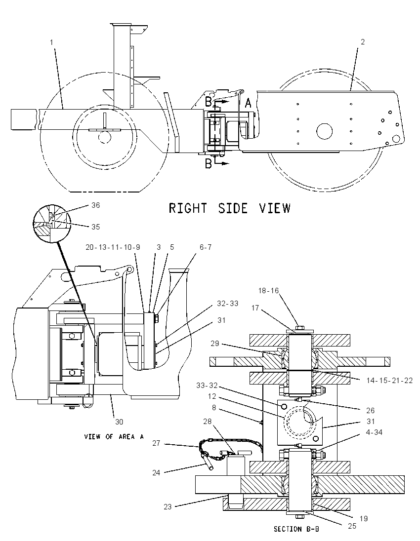 FRAME GP-MAIN 1254462 CAT