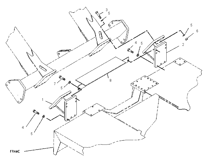 SUPPORT GP-FRAME 1067677 CAT