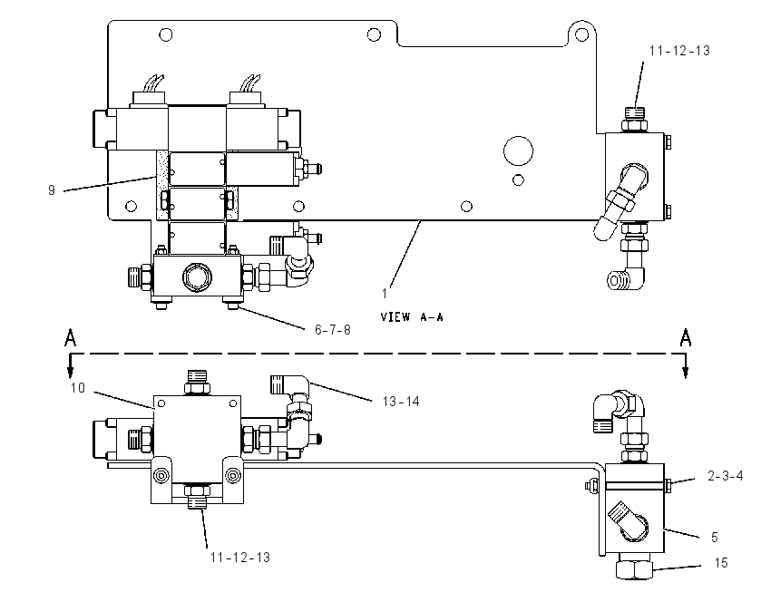 VALVE & MTG GP-SIDECUTTER 1357969 CAT