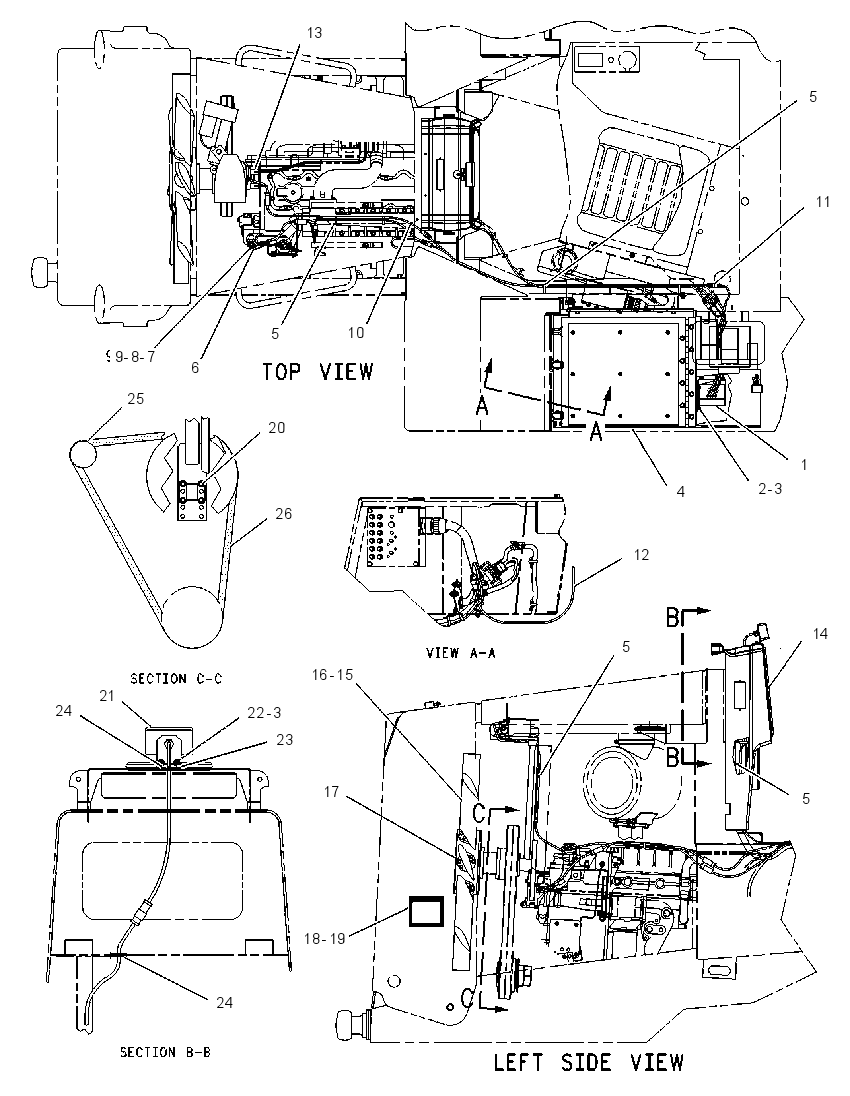 FAN AR-VARIABLE 1292158 CAT