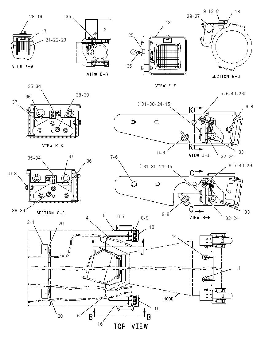 LIGHTING GP-AUXILIARY 1105272 CAT