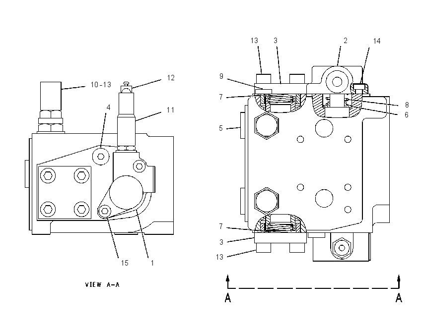 VALVE GP-FLOW DIVIDER 1194240 CAT