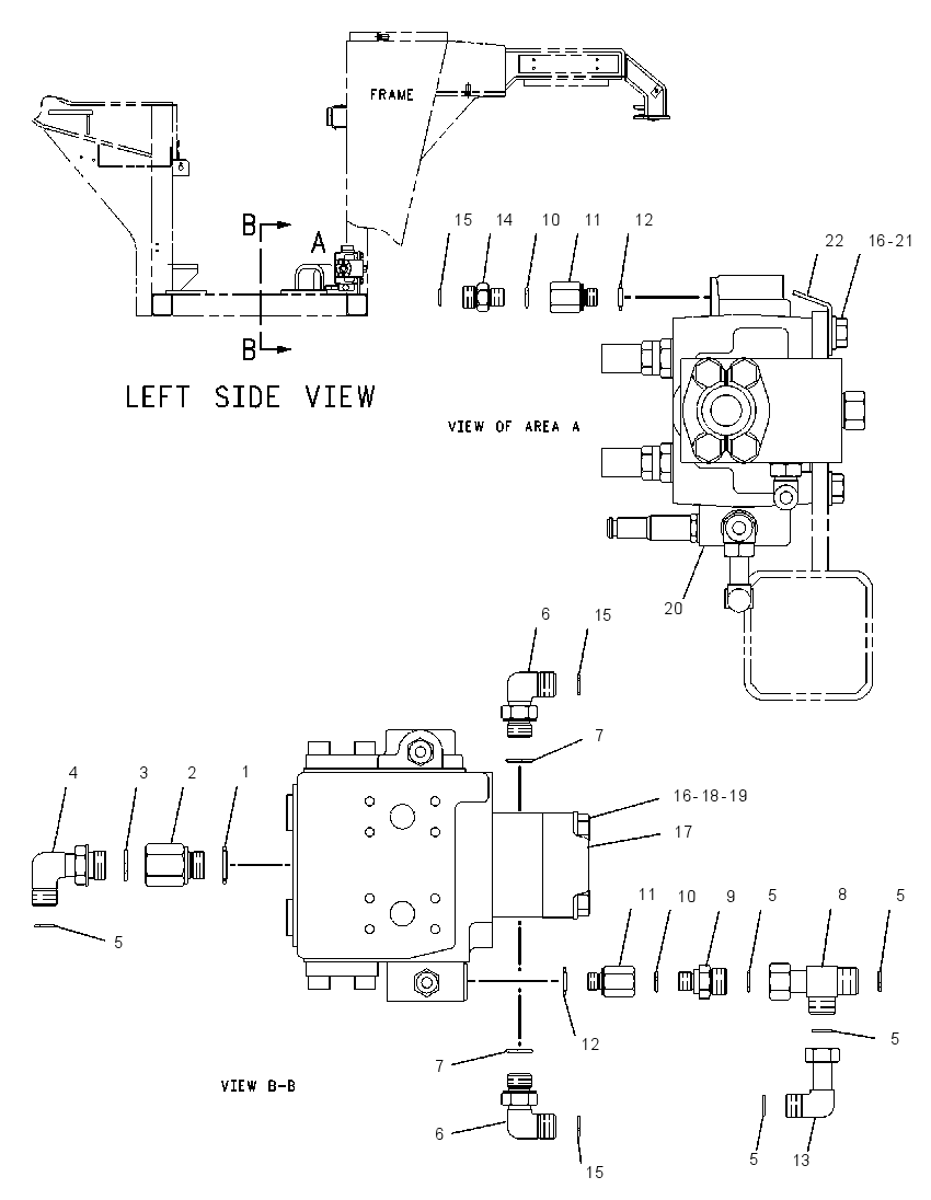 VALVE GP-FLOW DIVIDER 1159794 CAT