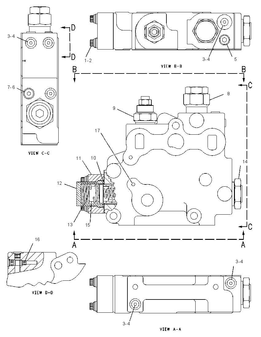VALVE GP-FLOW CONTROL & RELIEF 1193093 CAT