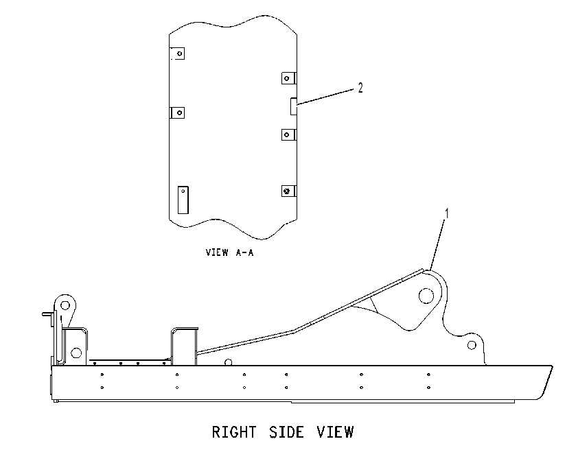 FRAME AS-UPPER 1365048 CAT