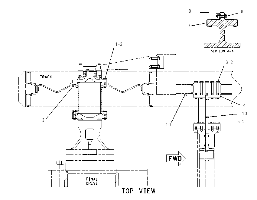 SPACER GP 1081938 CAT
