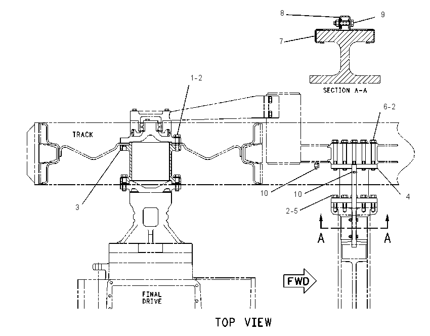 SPACER GP 1081937 CAT