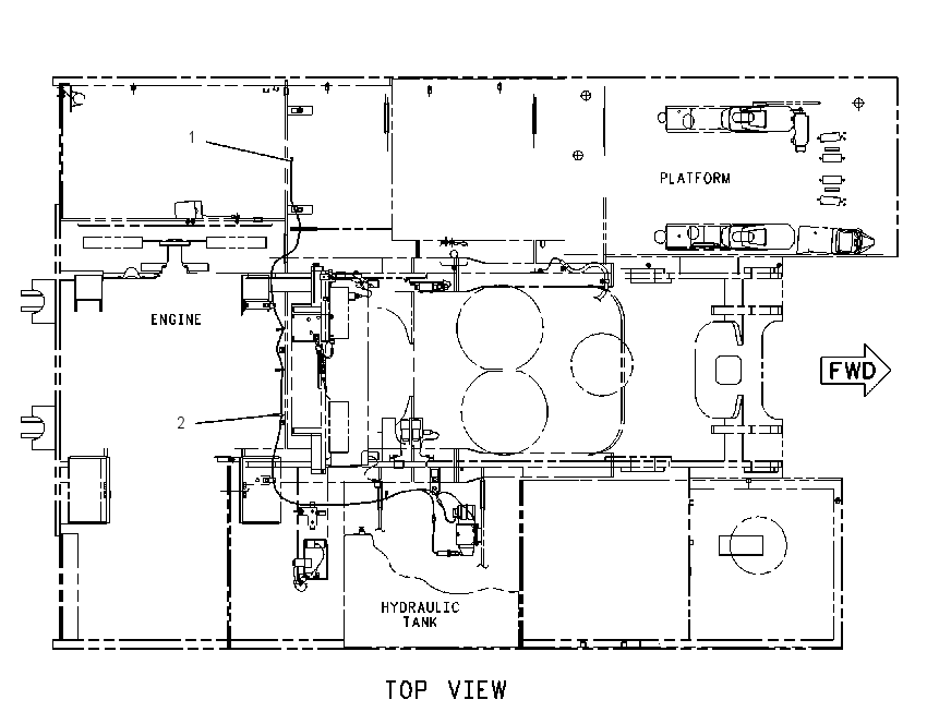 WIRING GP-AUXILIARY CONTROL 1108323 CAT
