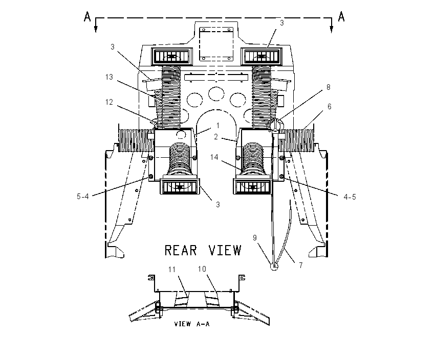 DUCT & CONTROL GP 1244802 CAT