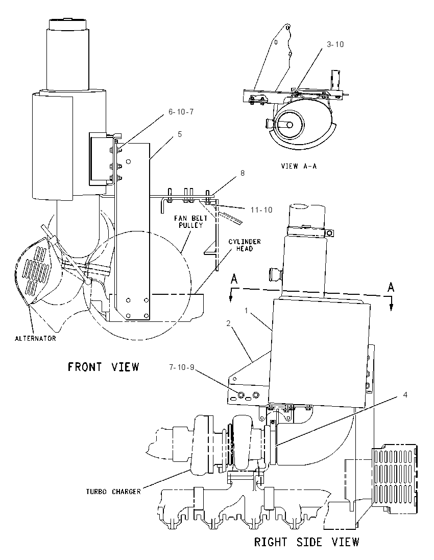 Глушитель 8Q1784 CAT