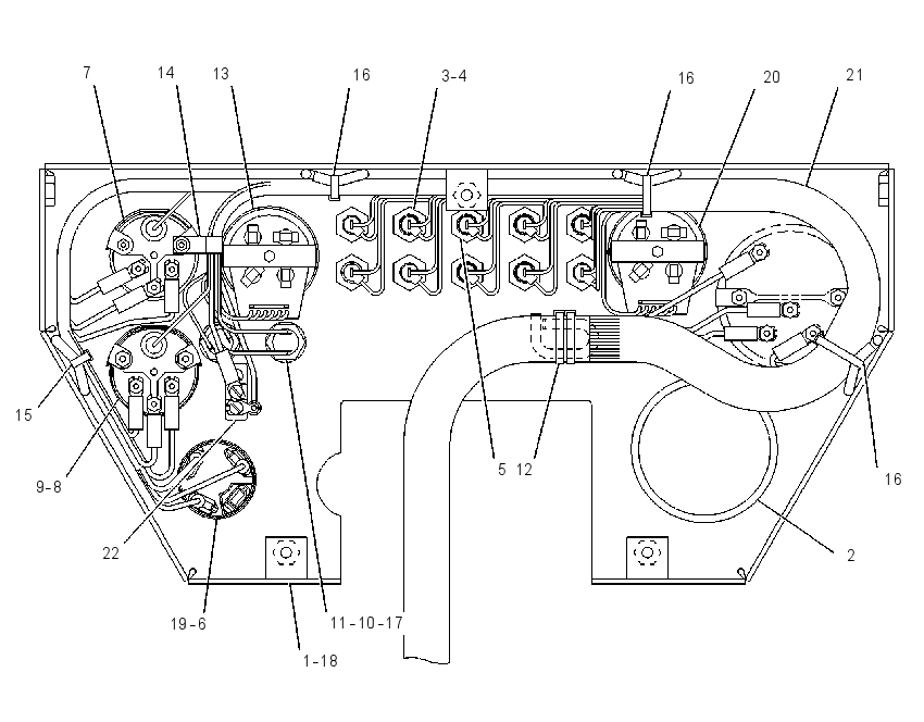 CONSOLE GP-INSTRUMENT 1401091 CAT