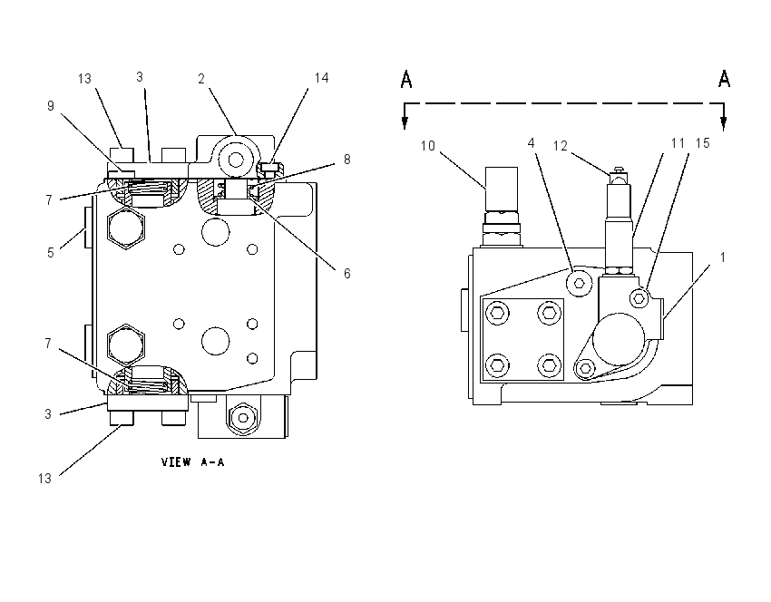 VALVE GP-FLOW DIVIDER 1415730 CAT