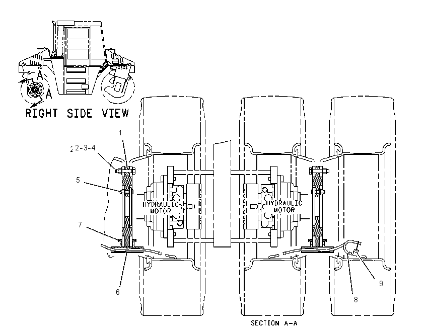 WHEEL GP-REAR 1311435 CAT