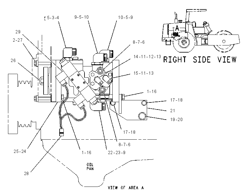 PUMP & MTG GP-VIBRATORY 1190547 CAT